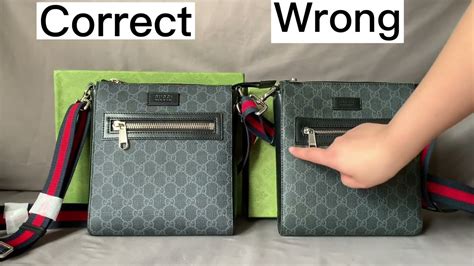 how to know if gucci messenger bag is real|Gucci bag authenticity.